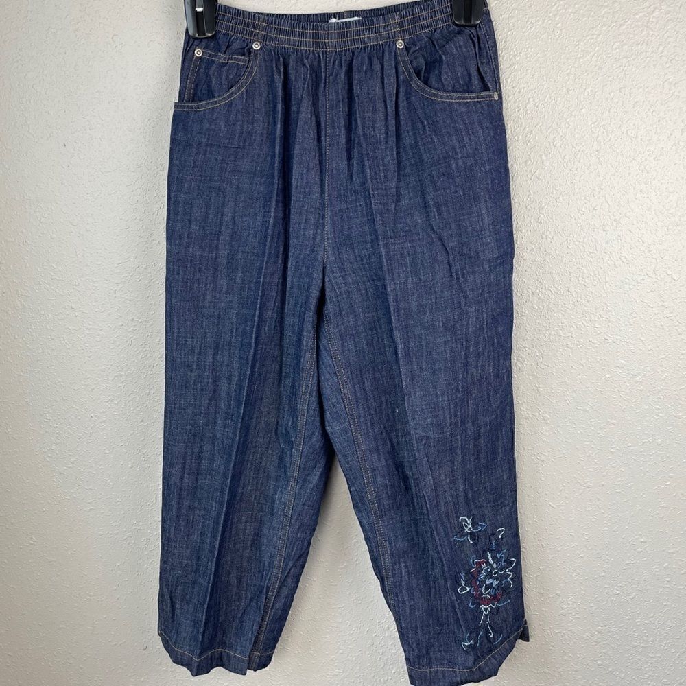 City Blues by Korea Denim Capris Size S